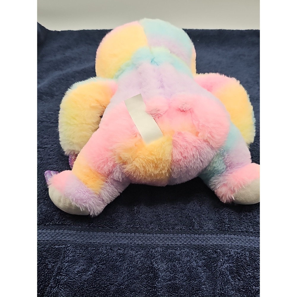 Fiesta Rainbow Sherbet Sloth Plush 11" Stuffed Animal Pastel Soft Toy EUC - Picture 8 of 13